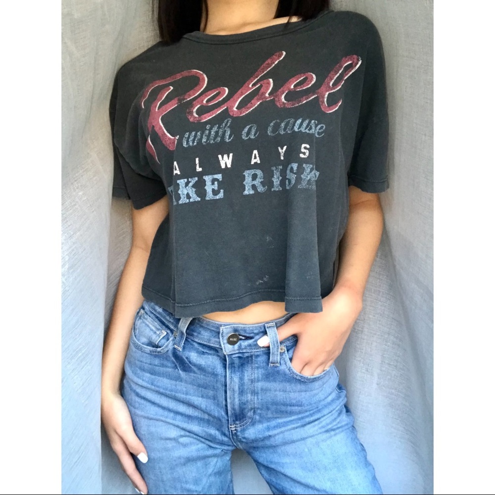 F21 cute crop top